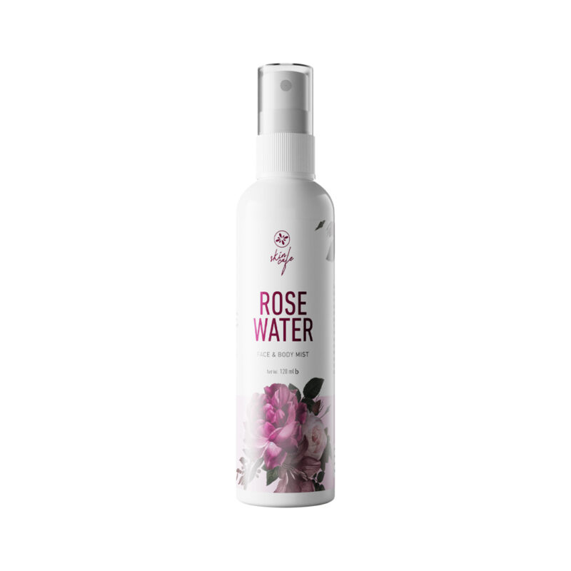 Skin Cafe 100% Natural Rose Water Face And Body Mist 120ml - Image 1