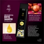 Skin Cafe End of Hair Fall Biotin Shampoo with Onion Extract 250ml - Image 4