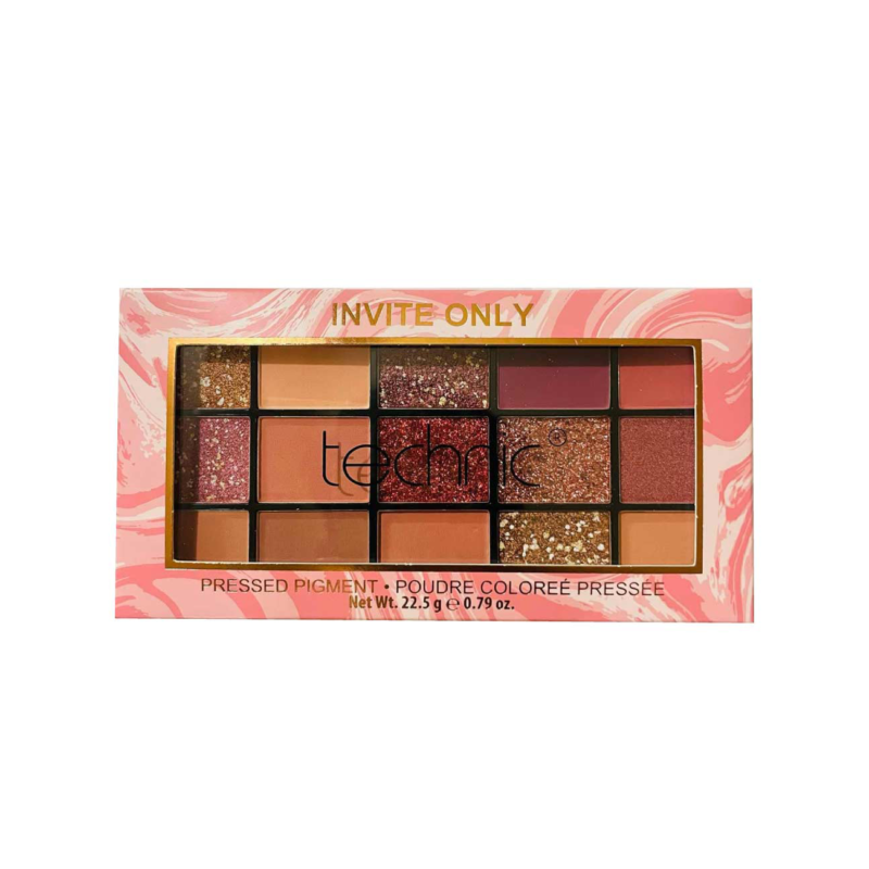 Technic Invite Only Pressed Pigment Palette-22.5g
