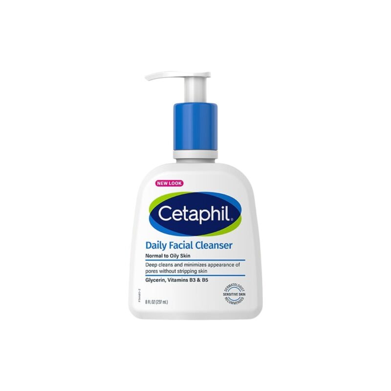 Cetaphil-Daily-Facial-Cleanser-For-Normal-To-Oily-Skin-237-ml-2025-Photoroom Cetaphil Daily Facial Cleanser For Normal To Oily Skin - 237ml - Image 1