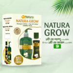 Natura Grow Combo Pack Buy 1 Grow Shampoo 350ml Get 1 Grow Oil 100ml Free