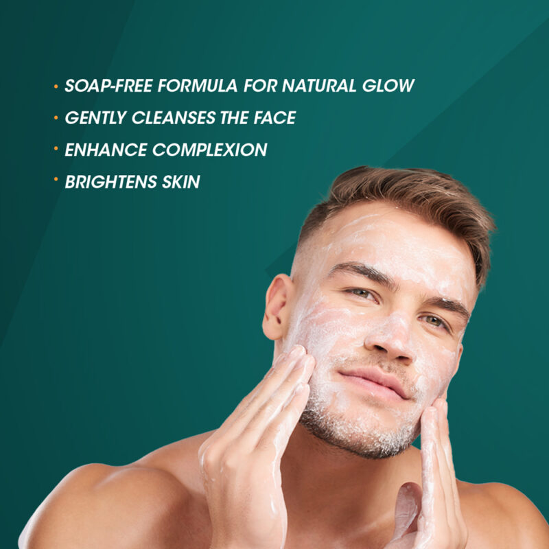 Himalaya-Men-Power-Glow-Licorice-Facewash-3 Himalaya Men Power Bright Licorice Facewash - 100ml - Image 2