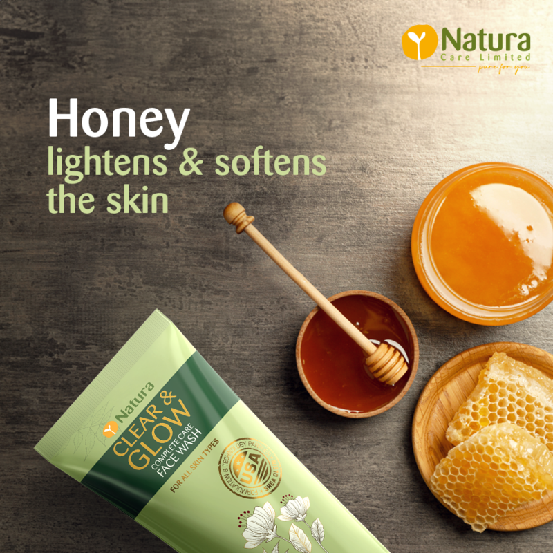 NaturaCare-For Shajgog Content - Face Wash - 05 Natura Clear & Glow Face Wash 100ml - Image 2