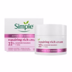 Simple Repairing Rich Cream with 22% Ceramide Booster+Cica - 50ml - Image 2