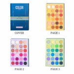 Beauty Glazed Color Shades 72 Color Pressed Powder Eyeshadow palatte