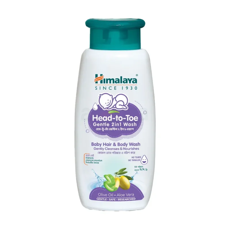 Himalaya Head-to-Toe Gentle 2 in 1 Wash - 200ml - Image 1