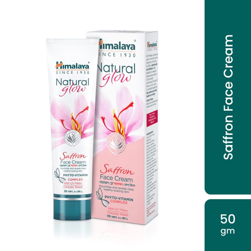 Himalaya Natural Glow Saffron Face Cream- 50g - Image 2