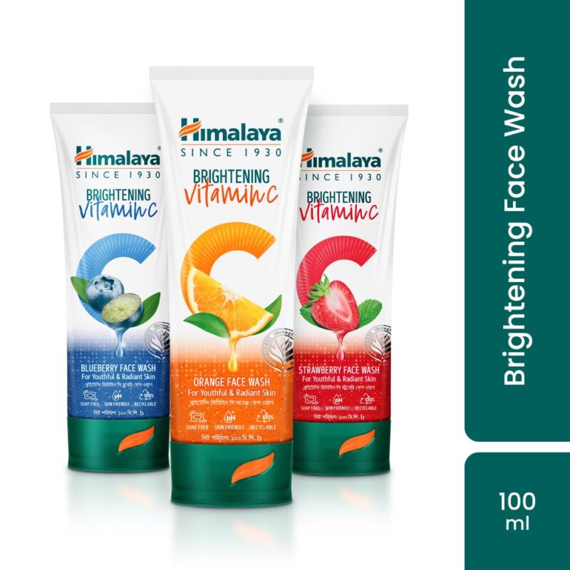 Himalaya Brightning Vitamin C Strawberry Face Wash-100ml - Image 4