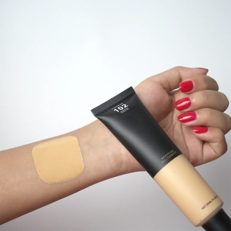 guerniss-weightless-full-cover-fit-foundation-102 Guerniss 2-in-1 Foundation + Concealer 30ml - 102 - Image 2