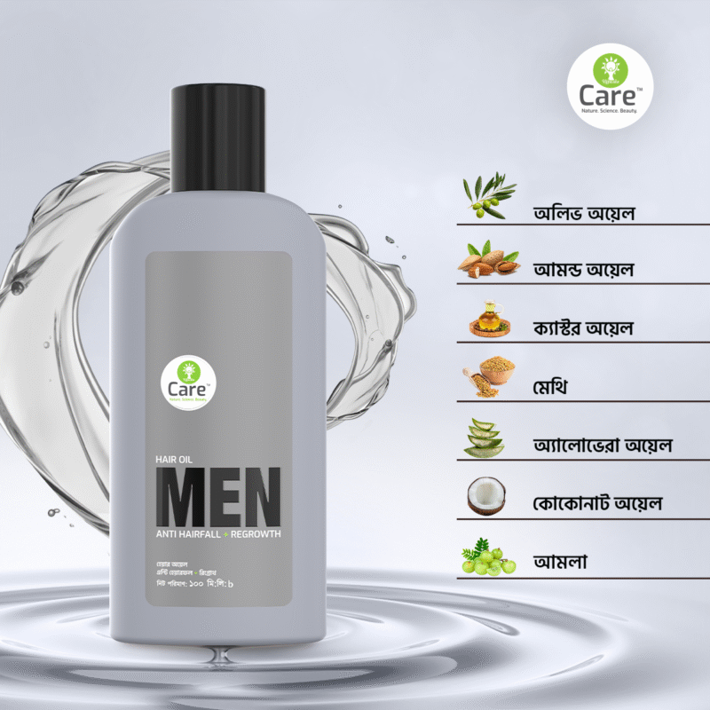 2 Ujjwala Care Anti Hairfall + Regrowth Hair Oil Men 100ml - Image 2