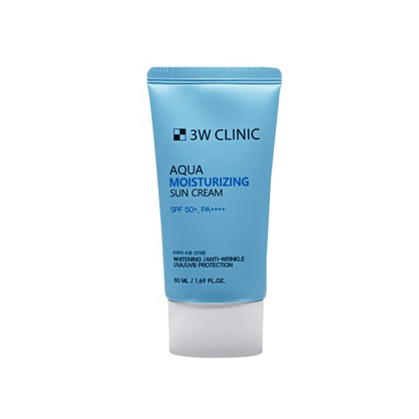 3W Clinic Aqua Moisturizing Sun Cream SPF50+ PA+++ 50ml