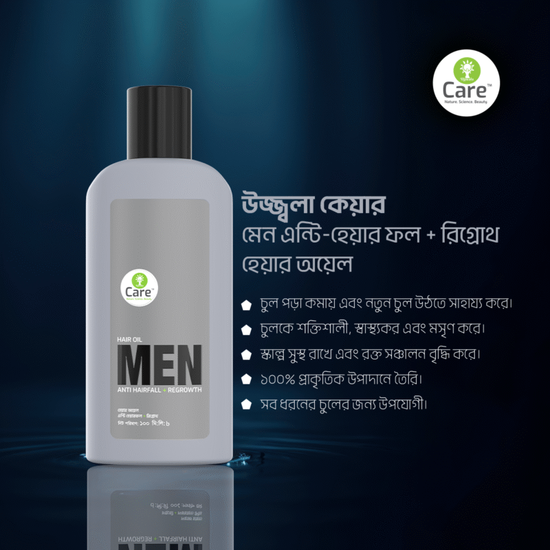 6 Ujjwala Care Anti Hairfall + Regrowth Hair Oil Men 100ml - Image 4