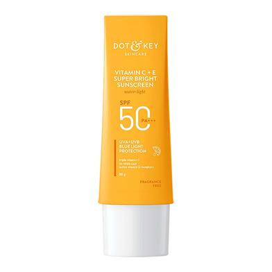 Dot & Key Vitamin C + E Super Bright Sunscreen SPF 50+ PA++++ 50g