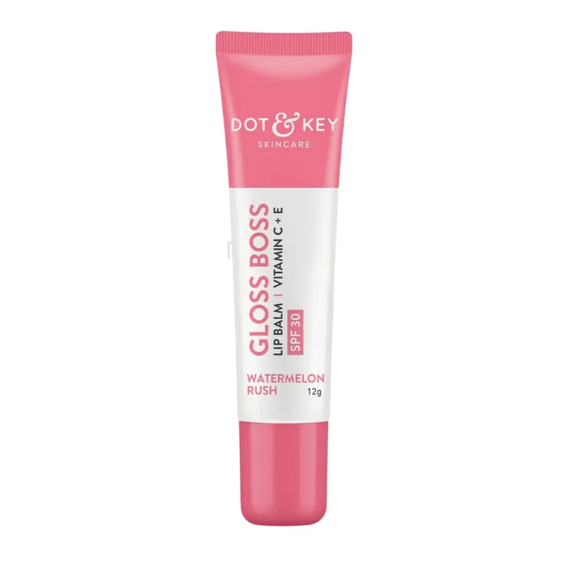 Dot & Key Gloss Boss Vitamin C + E SPF30 Lip Balm – Watermelon Rush
