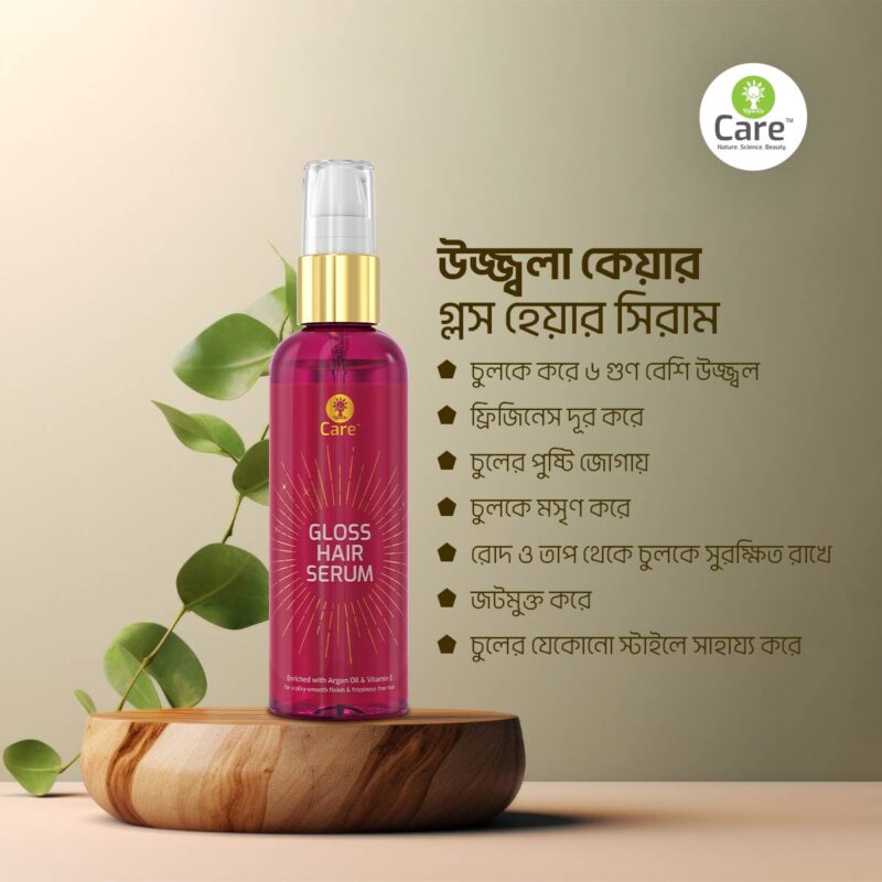 Ujjwala Care Gloss Hair Serum 100ml - Image 3