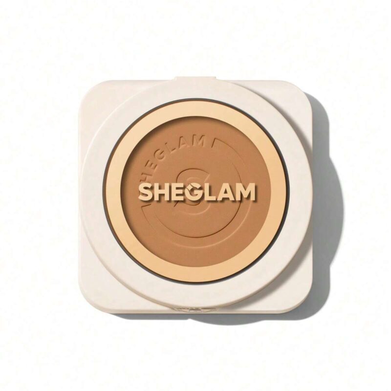 Sheglam Skin-Focus High Coverage Powder Foundation – Almond