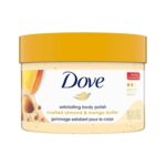 Dove Exfoliating Body Polish Crushed Almond and Mango Butter - 298g