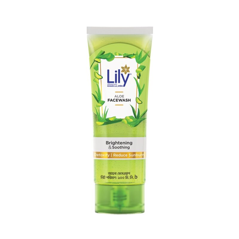 Lily Brightening And Soothing Aloe Face Wash - 100ml