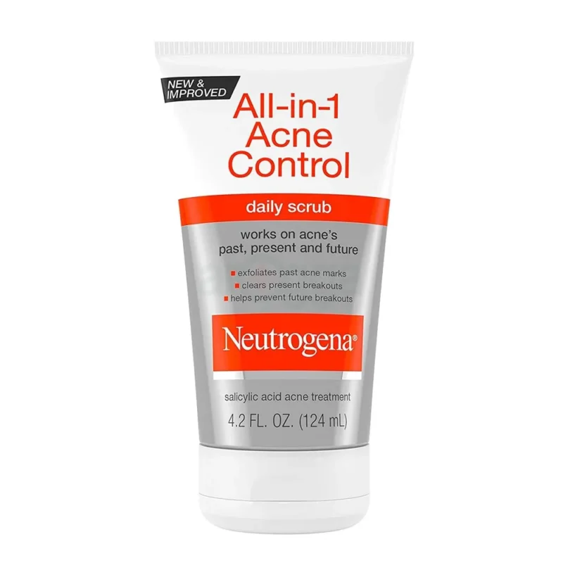 Neutrogena All-in-1 Acne Control Daily Scrub 124ml