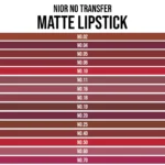 Nior No Transfer Matte Lipstick N0. 20 - 2.8g - Image 4