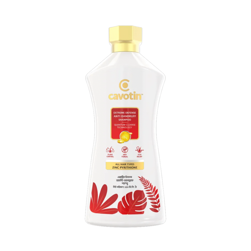 Cavotin Extreme Defense Anti Dandruff Shampoo - 250ml