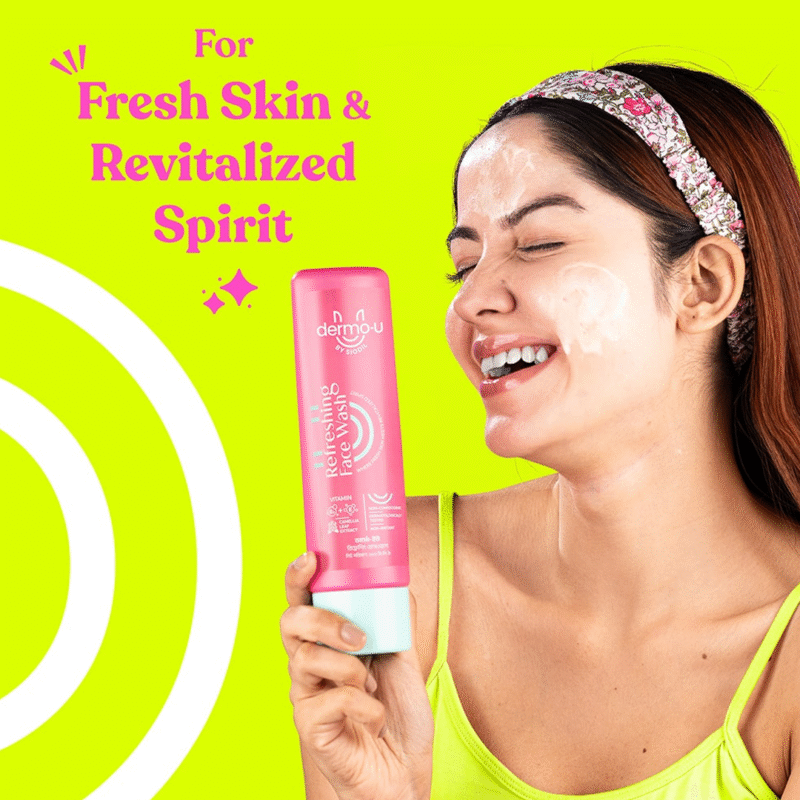 Dermo-U Refreshing Face Wash - 180ml - Image 4