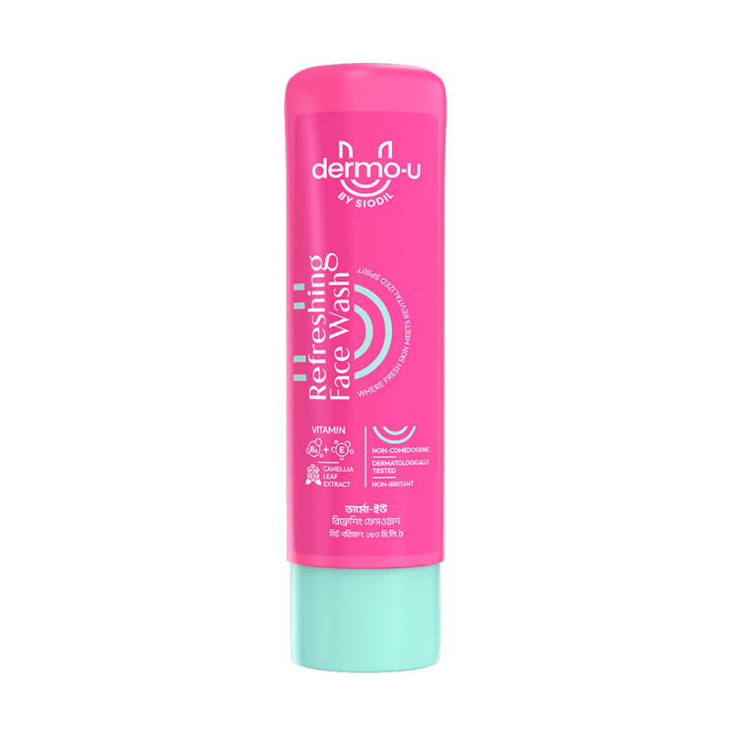 Dermo-U Refreshing Face Wash - 180ml