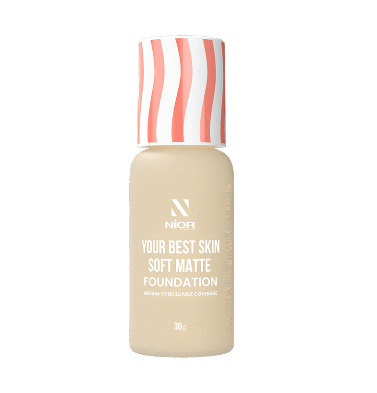 Nior Your Best Skin Soft Matte Foundation – Shell 30g