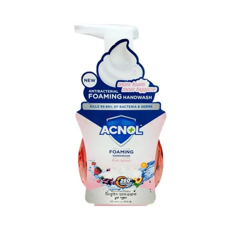 Acnol Antibacterial Foaming Handwash Fruit Splash - 200ml - Image 1