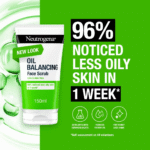 Neutrogena Oil Balancing Face Scrub for Oily Skin - 150ml - Image 2