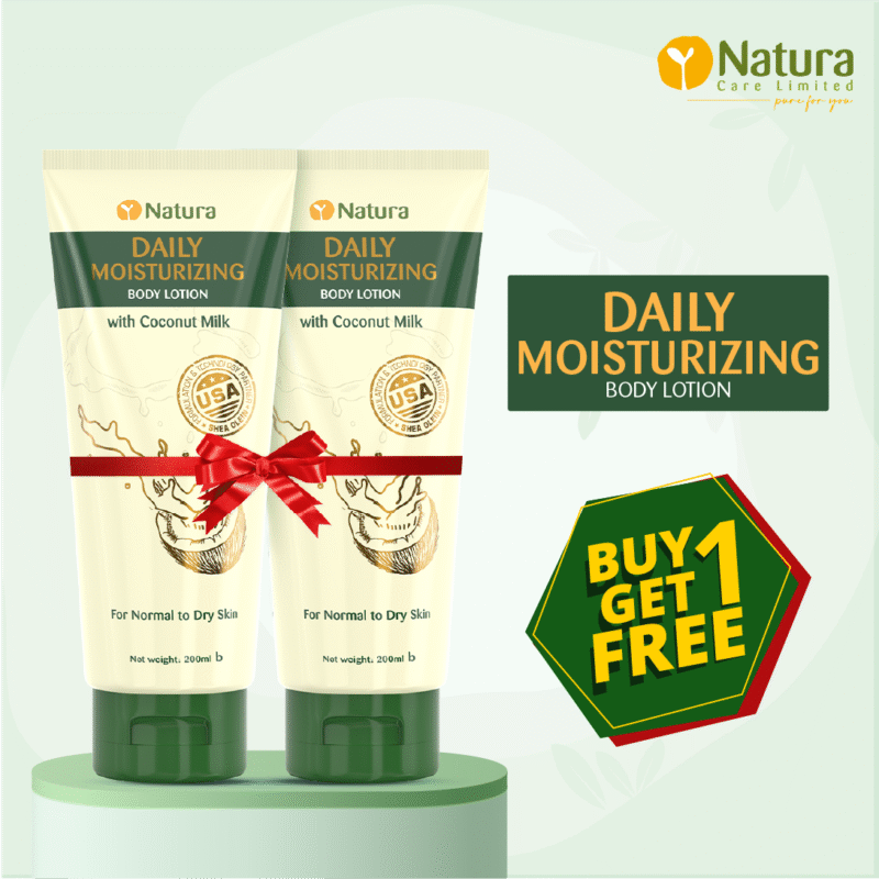 Natura Daily Moisturizing Body Lotion 200ml (Buy 1 Get 1)