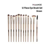 Maange Brown Eye Makeup Brush Set – 12pcs