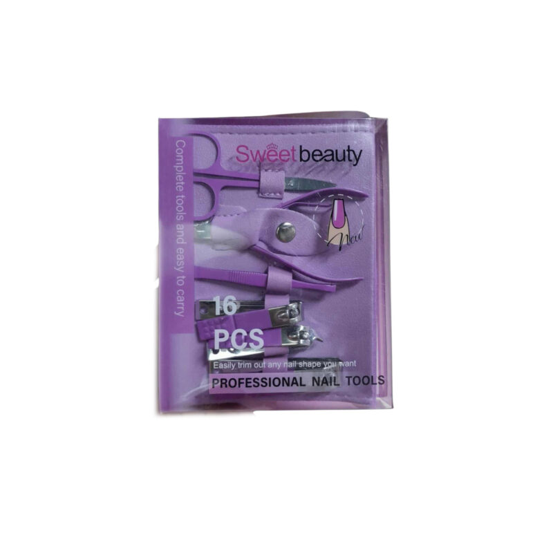 Sweet Beauty 16pcs Professional Nail Clipper Set