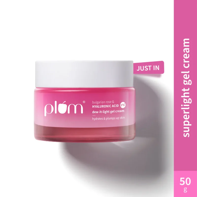 Plum Bulgarian Rose and 1% Hyaluronic Acid Gel Cream - 50g