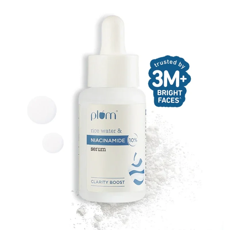 0olM0DIYEOEgCzOcrxQ0qe9tusfoBmBpjjnE4VXz Plum 10% Niacinamide Face Serum with Rice Water - 30ml - Image 1
