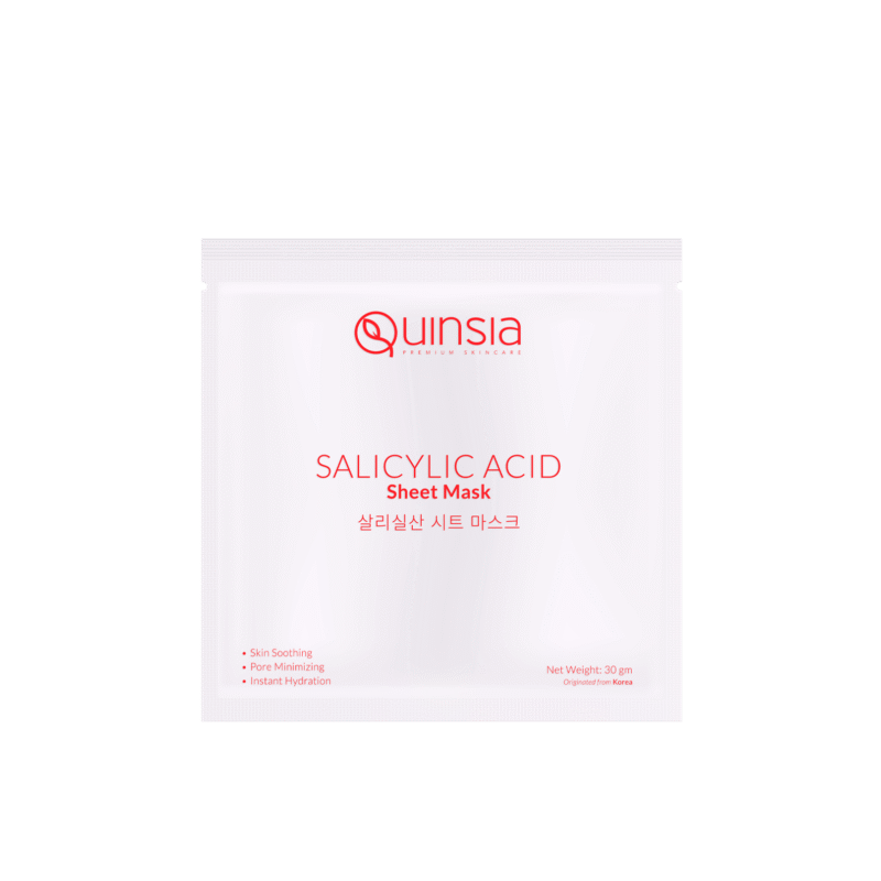 Quinsia Salicylic Acid Sheet Mask- 30g