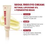 K-Secret Seoul 1988 Eye Cream Retinal Liposome 4% + Fermented Bean - 30ml - Image 2