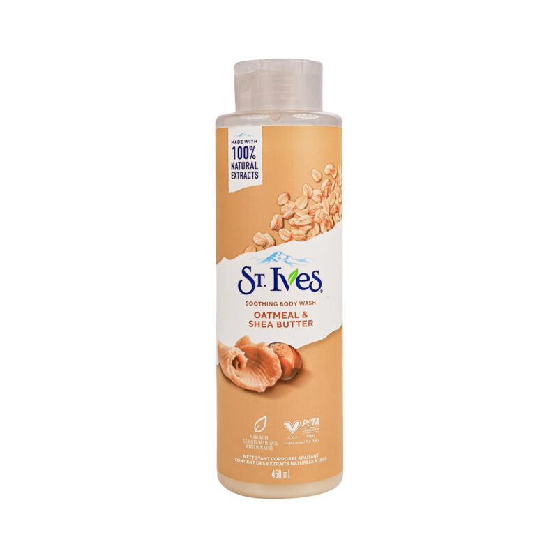 St. Ives Oatmeal & Shea Butter Soothing Body Wash - 450ml