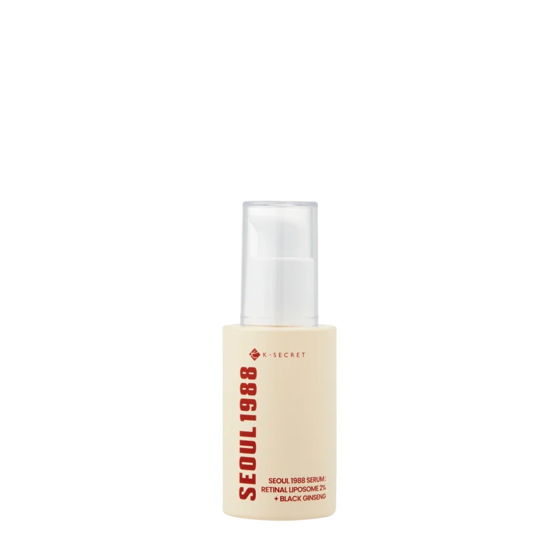 K-Secret Seoul 1988 Serum: Retinal Liposome 2% + Black Ginseng - 30ml