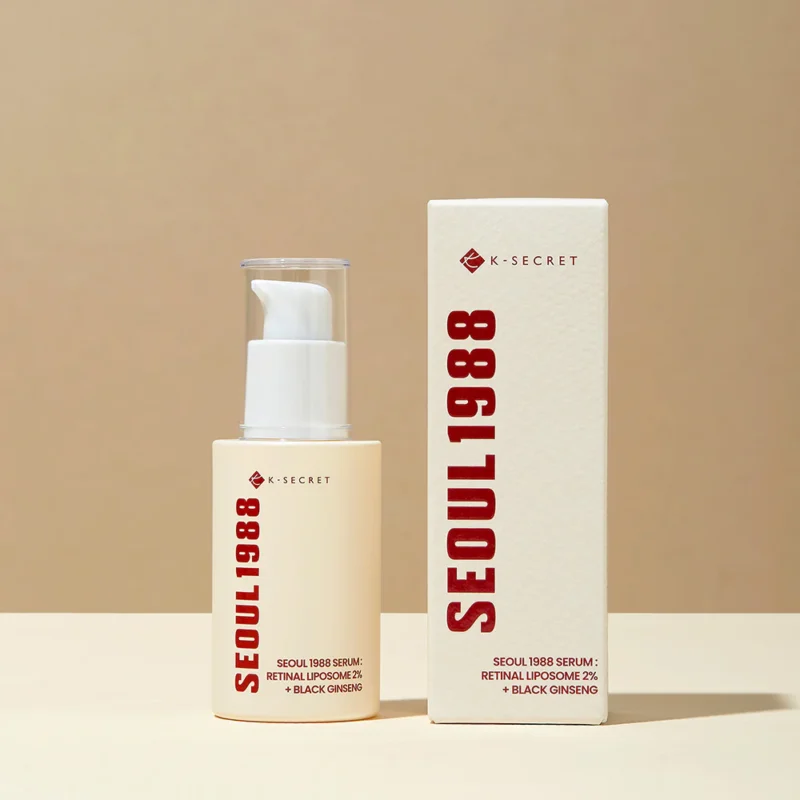 K-Secret Seoul 1988 Serum: Retinal Liposome 2% + Black Ginseng - 30ml - Image 3