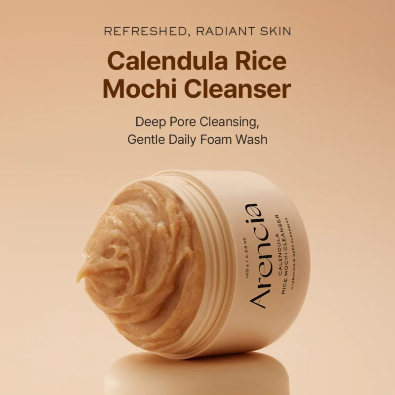 Arencia Calendula Rice Mochi Cleanser - 120g - Image 2