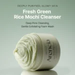 Arencia Fresh Green Rice Mochi Cleanser - 120g - Image 2