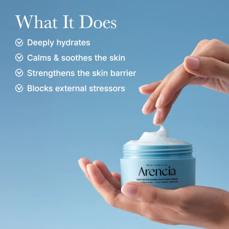 Arencia Deep Water Surge Soothing Cream - 110ml - Image 5