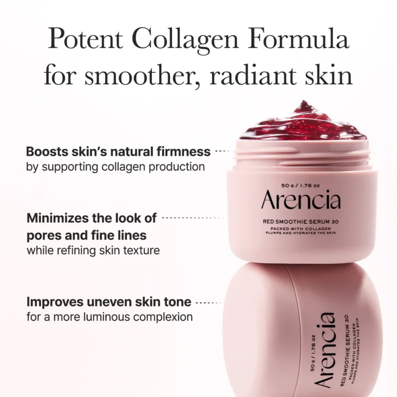 Arencia Red Smoothie Serum 30 - 50g - Image 5