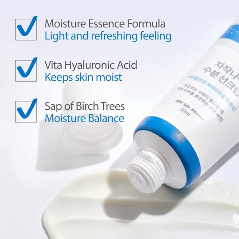 Round Lab Birch Juice Moisturizing Sunscreen SPF 50+ PA+++ 50ml - Image 3