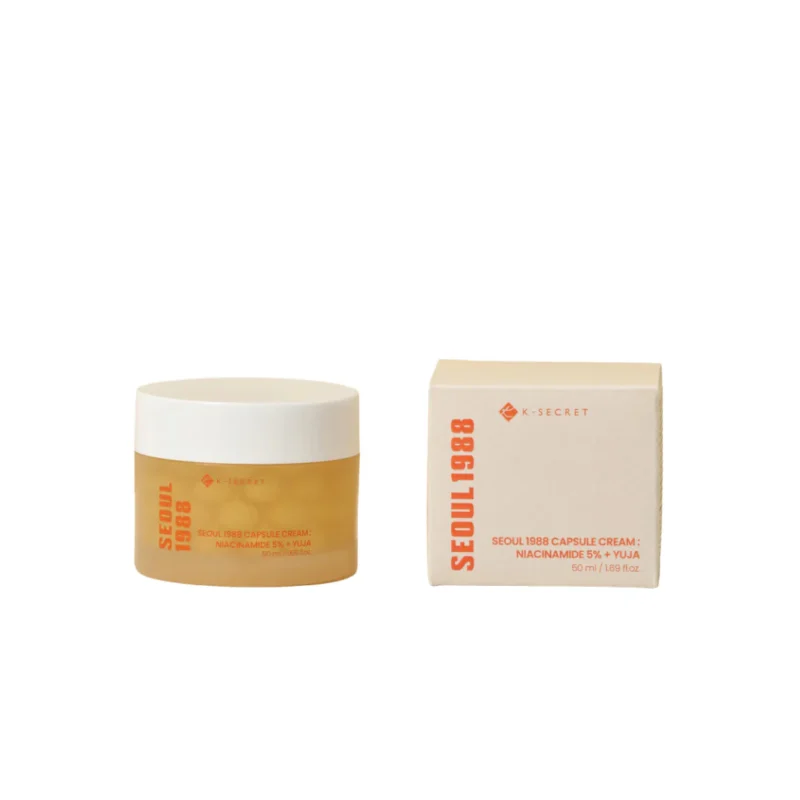 K-Secret Seoul 1988 Capsule Cream : Niacinamide 5% + Yuja -50ml