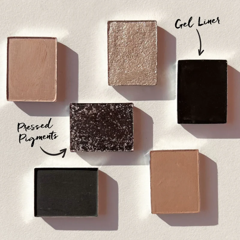 Technic Pressed Pigment Eyeshadow Palette- Smokey Quartz 30g - Image 6