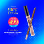 Essence Brown Lip Combo (Essence 8H Matte Liquid Lipstick 03 – Soft Beige + Beauty Glazed Lively Waterproof & Long Lasting Lip Liner – 113 Cinnamon)