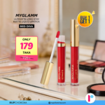 MyGlamm Ultimatte Long-Stay Matte Liquid Lipstick- Red Diva (Buy 1 Get 1)