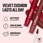 L.A.Girl Lip Haze Soft Matte Lip Color 3.3ml - Flirty GLC768 - Image 4